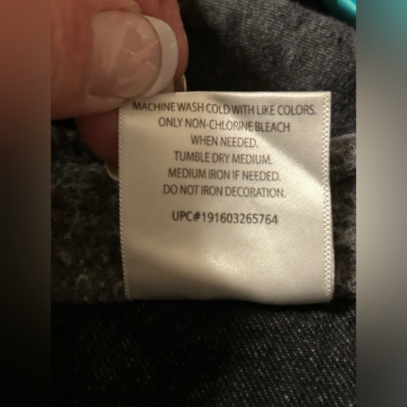 AC/DC Denim Jean Jacket Back in Black 1980 Tour With Hood Men’s L - Picture 8 of 8